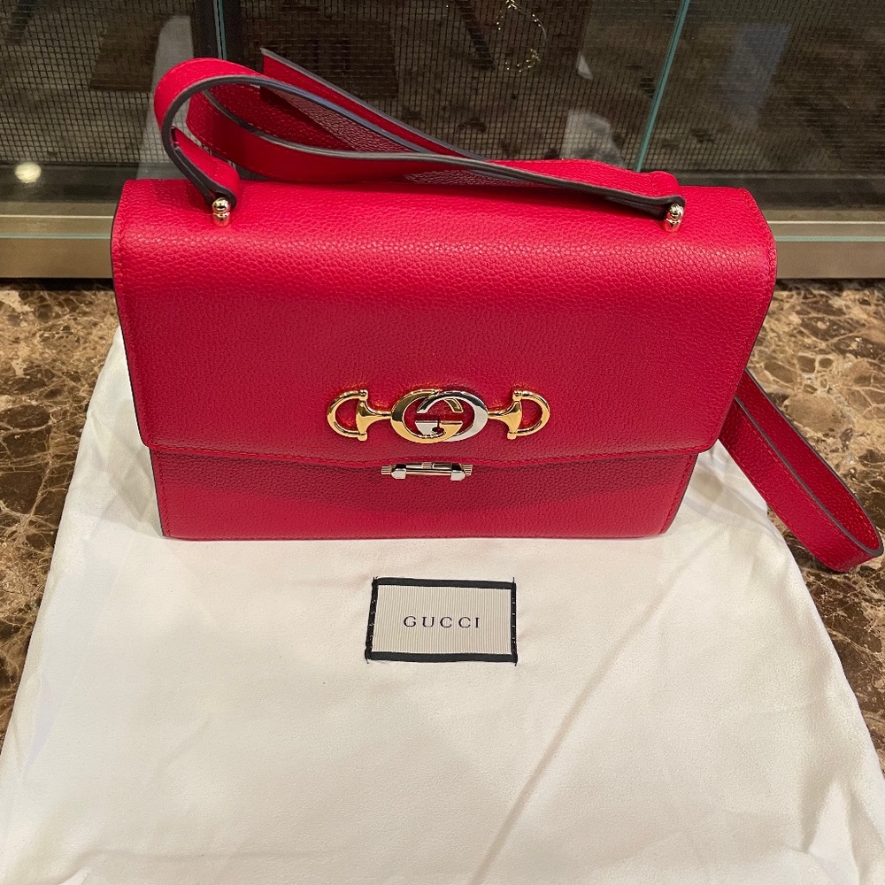NWOT Gucci Zumi Flap Shoulder Bag